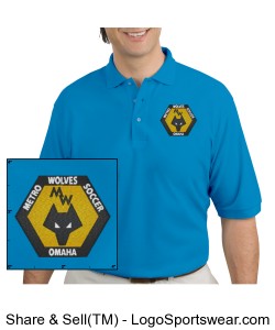 Mens Silk Touch Polo (various colors) Design Zoom